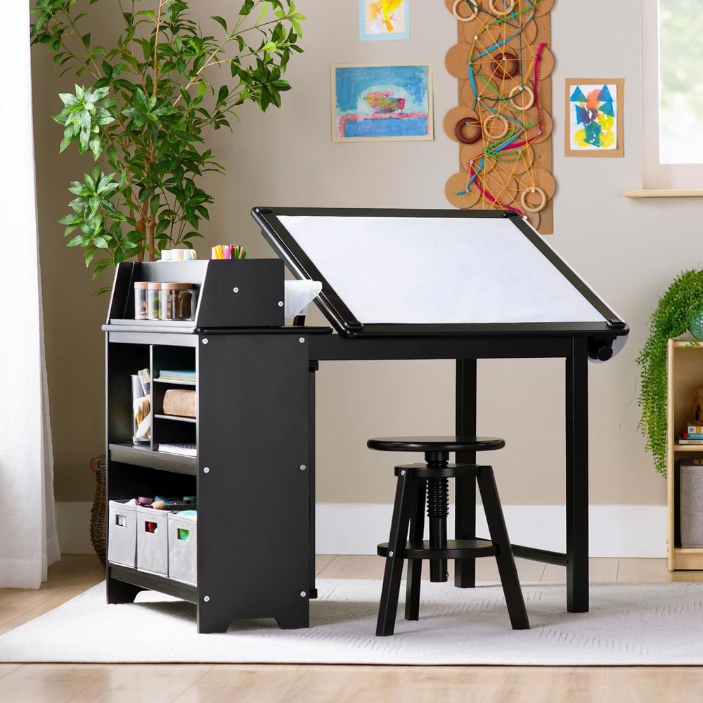 Art & Craft Kortingscode - 3-in-1 Children's Art Table and Stool