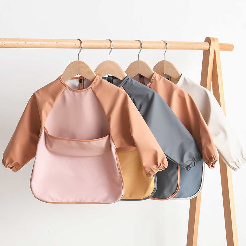 Kids Baby Long Sleeved PU Bibs - Art Craft For 3 Year Old recensione e prezzo