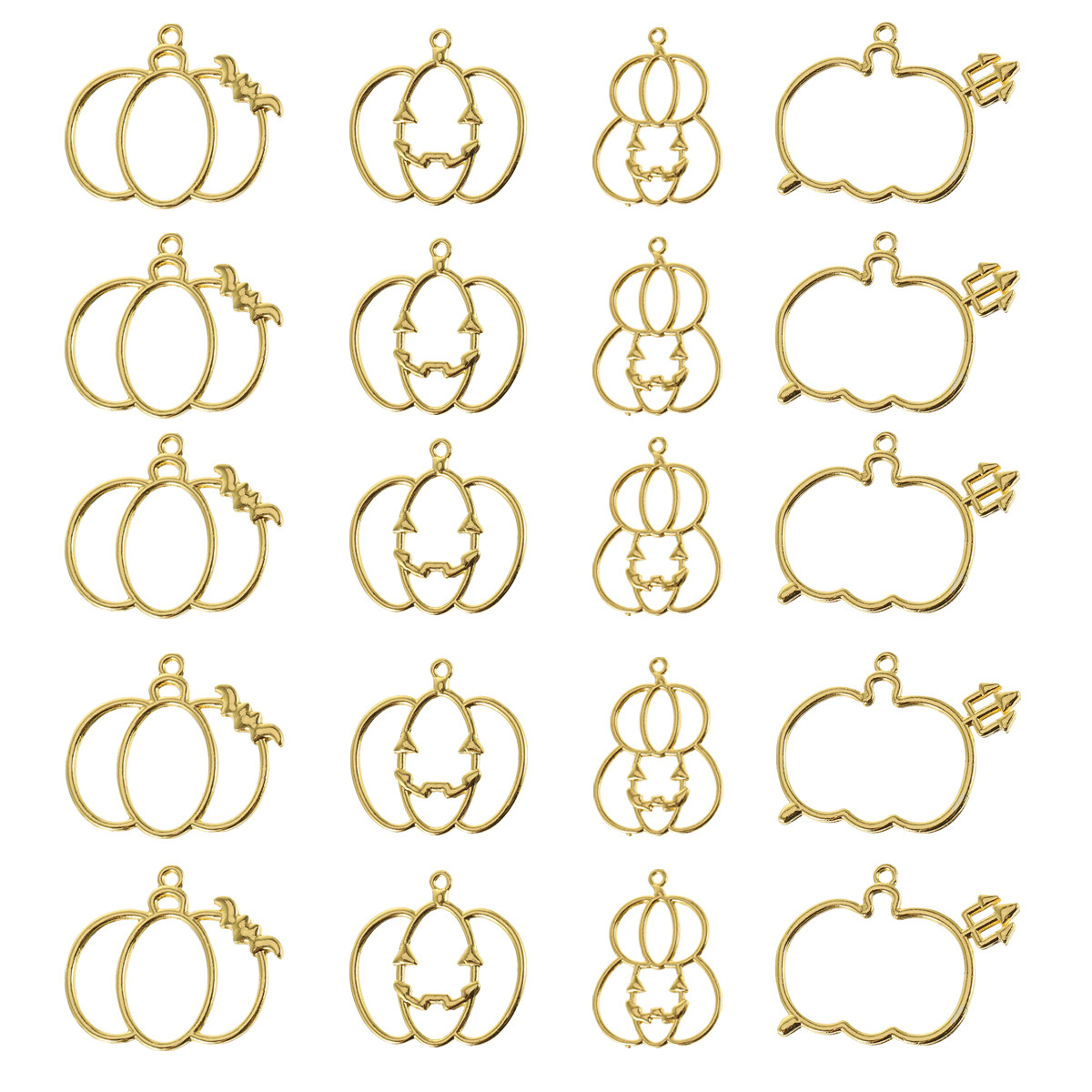 20Pcs DIY Pumpkin Resin Pendan - Art Craft Kit recensione e prezzo