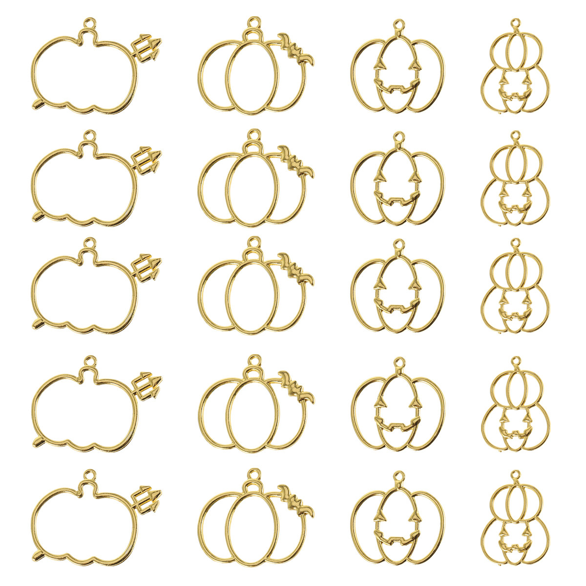 20Pcs DIY Pumpkin Resin Pendan - Art Craft Kit recensione e prezzo