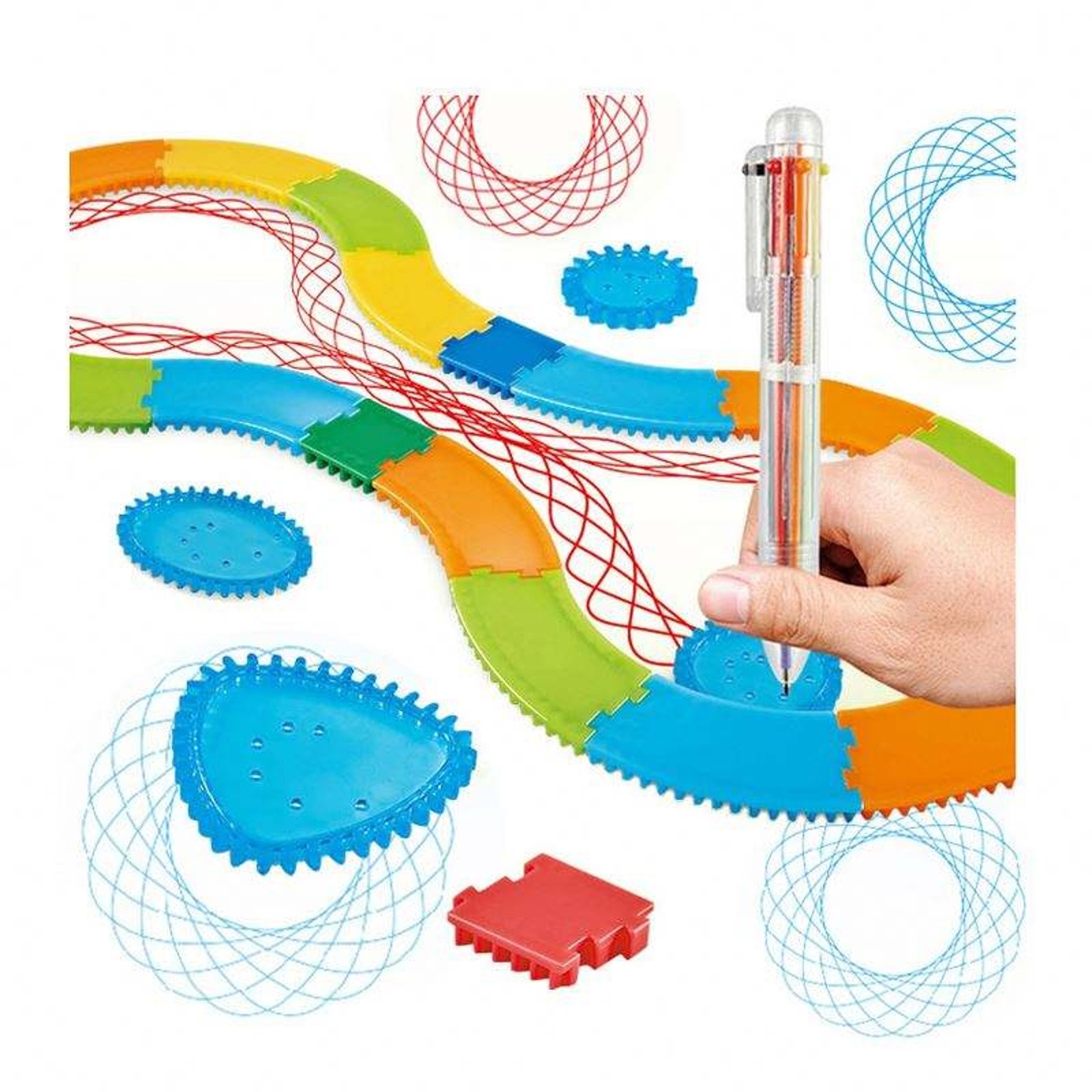 Student Geometry Drawing Stenc - Art Craft Flower recensione e prezzo
