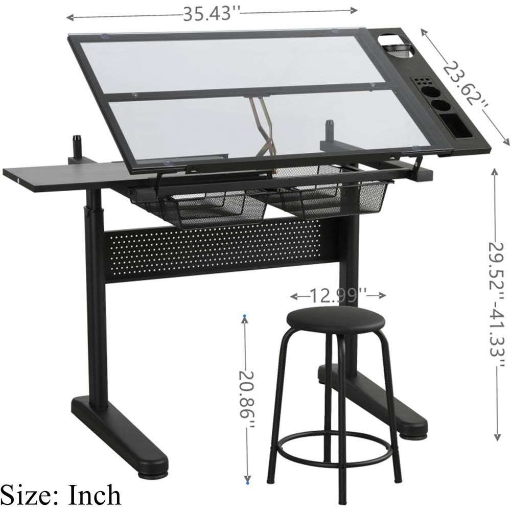 Adjustable Height Art Table wi - Art & Craft Kortingscode recensione e prezzo