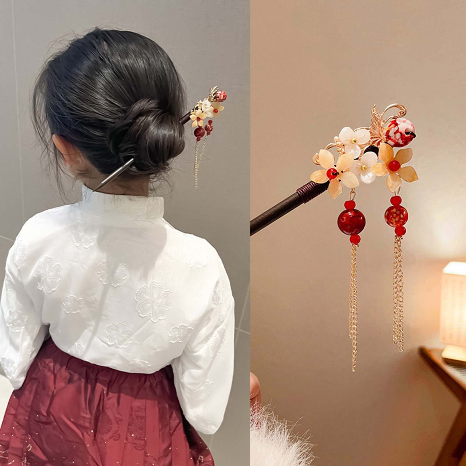 Holiday Party Chinese Hair Sti - Art Craft Shop recensione e prezzo