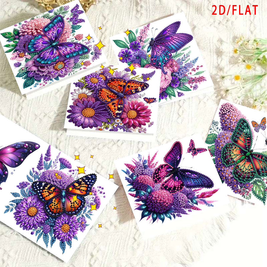 6-piece Diamond Painting Purpl - Art Craft Butterfly recensione e prezzo