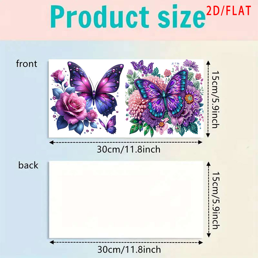 6-piece Diamond Painting Purpl - Art Craft Butterfly recensione e prezzo
