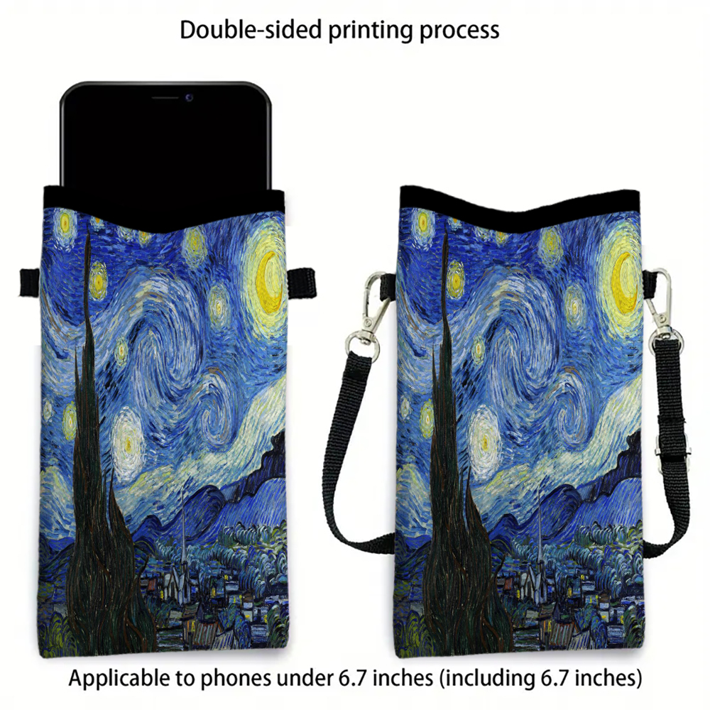 Van Gogh Phone Pouch with Lany - Art Portfolio Bag recensione e prezzo
