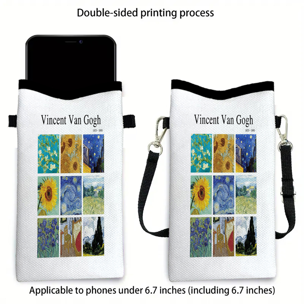 Van Gogh Phone Pouch with Lany - Art Portfolio Bag recensione e prezzo