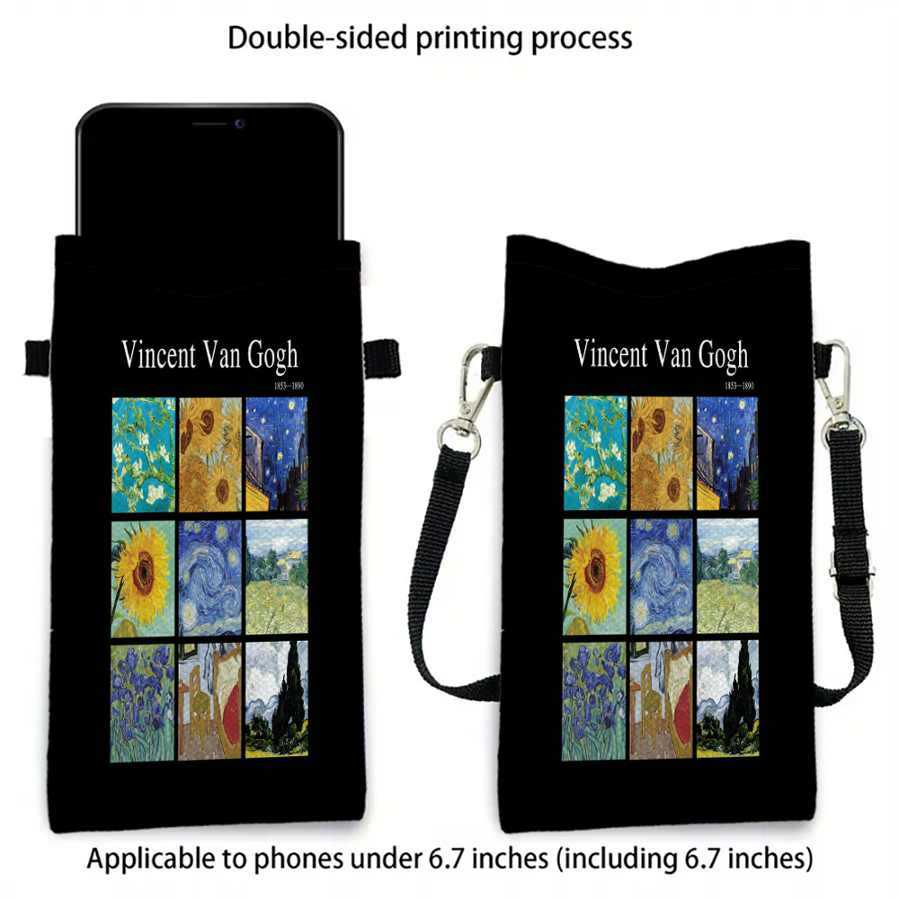 Van Gogh Phone Pouch with Lany - Art Portfolio Bag recensione e prezzo