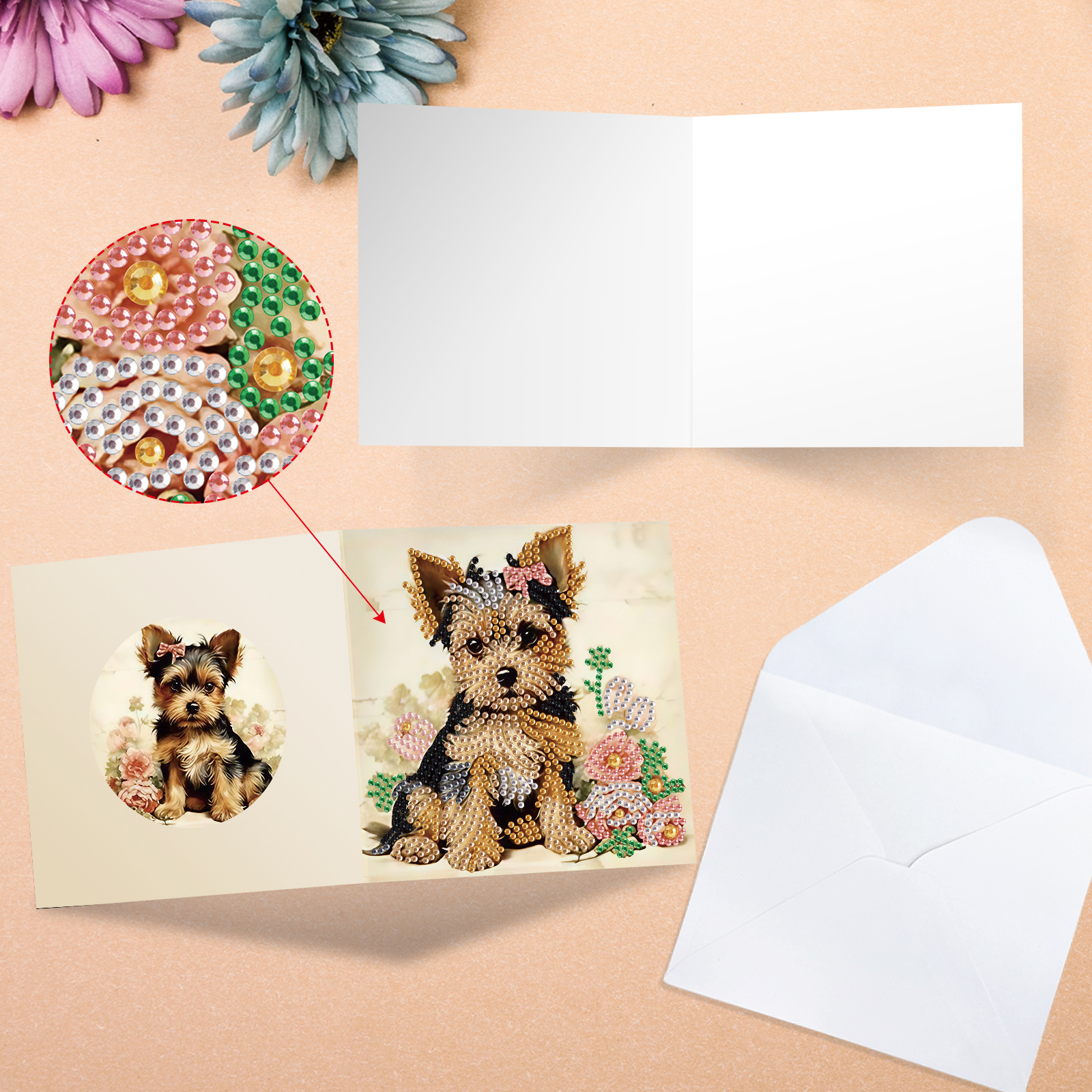 6Pcs Diamond Painting Greeting - Art Craft Kit recensione e prezzo