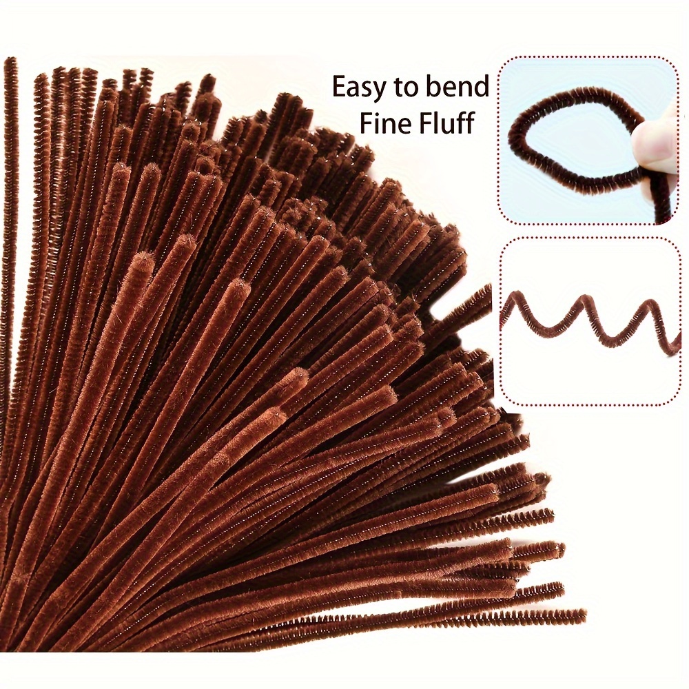 100 Pcs Coffee Pipe Cleaners,P - Art Craft Shop recensione e prezzo