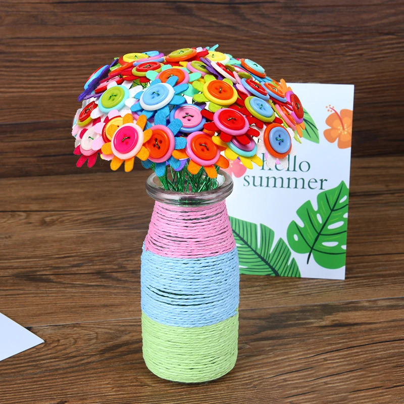 Flower Craft Kit Bouquet with  - Art Craft Kindergarten recensione e prezzo