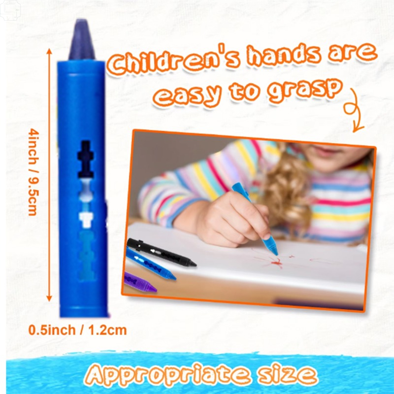 Washable Bath Crayons Kit – Vi - Art Craft Kindergarten recensione e prezzo