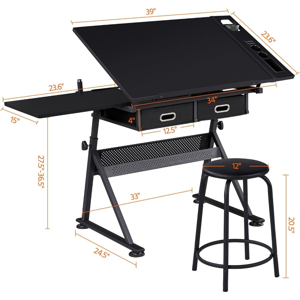 Art Craft Table with Adjustabl - Art & Craft Kortingscode recensione e prezzo