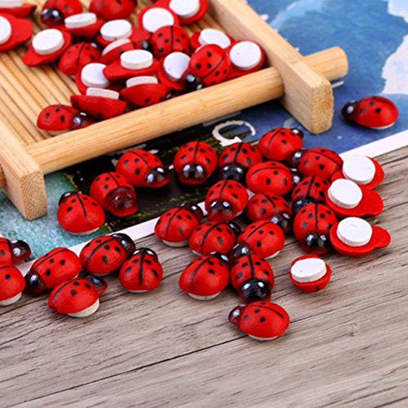 100pcs Self-adhesive Mini Refr - Art Craft Ladybug recensione e prezzo