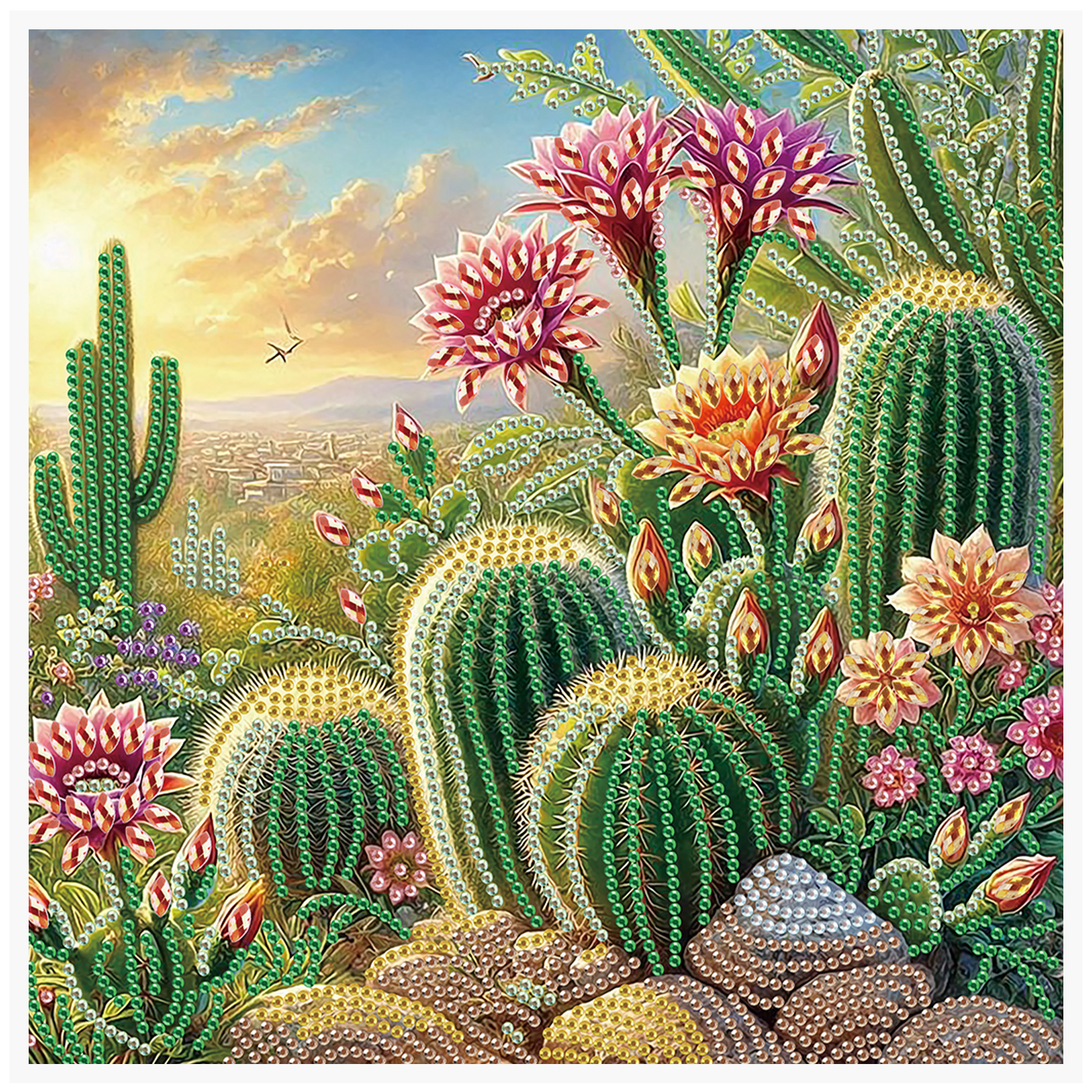 5D DIY Diamond Painting Flower - Art Craft Flower recensione e prezzo