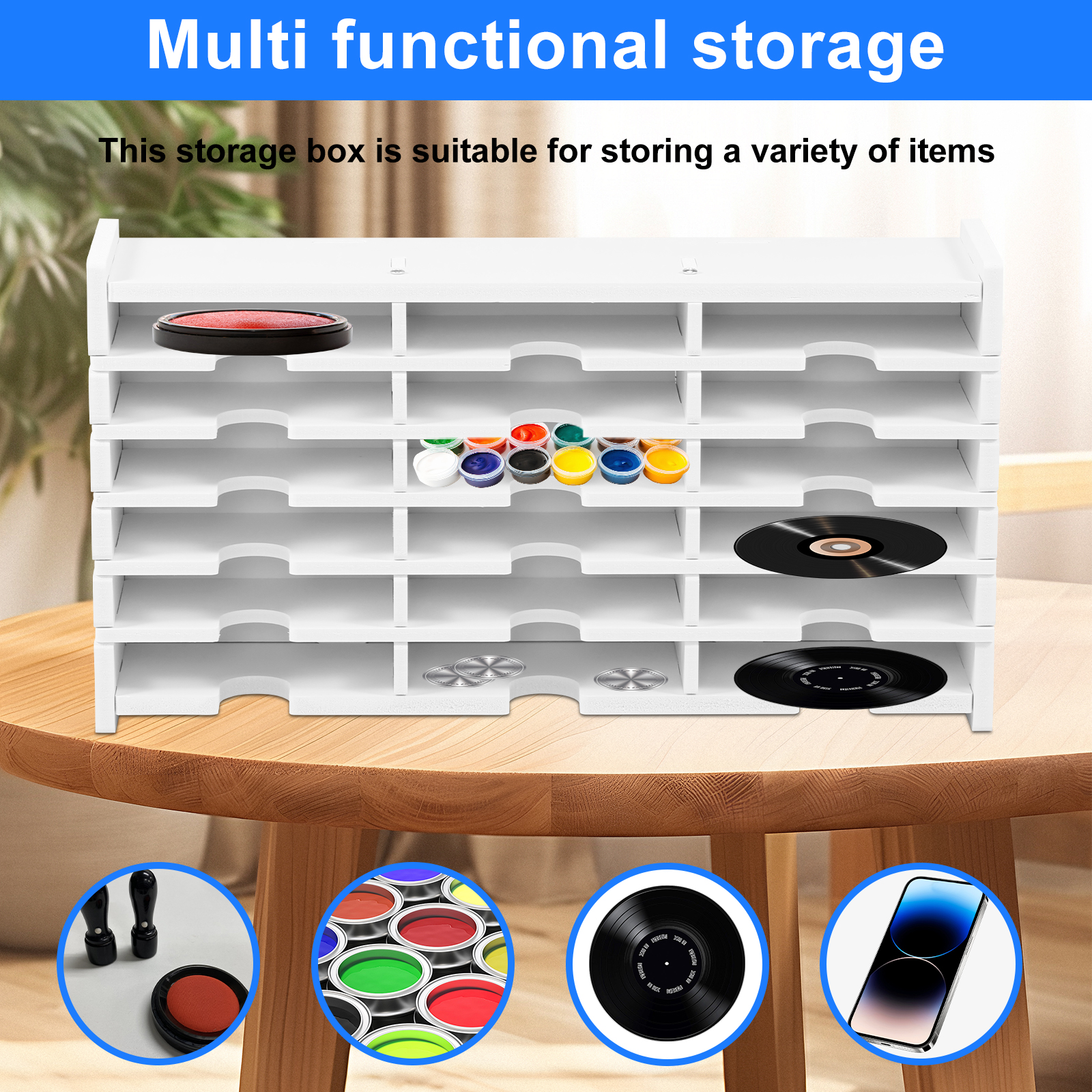 Stamp Pad Storage Organizer Ve - Stamping Ink Pad recensione e prezzo