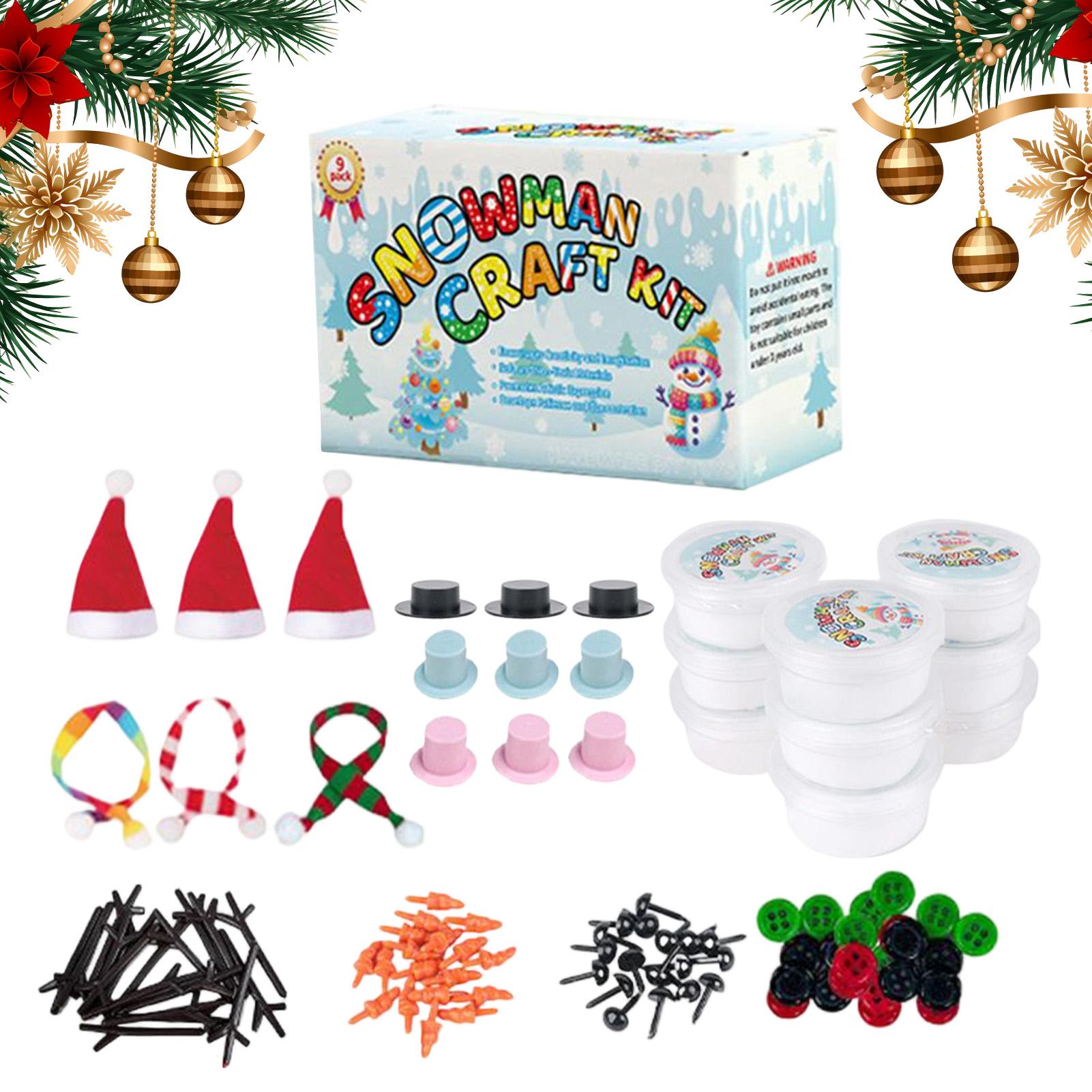 Build A Snowman Kit No Snow In - Art Craft Kindergarten recensione e prezzo