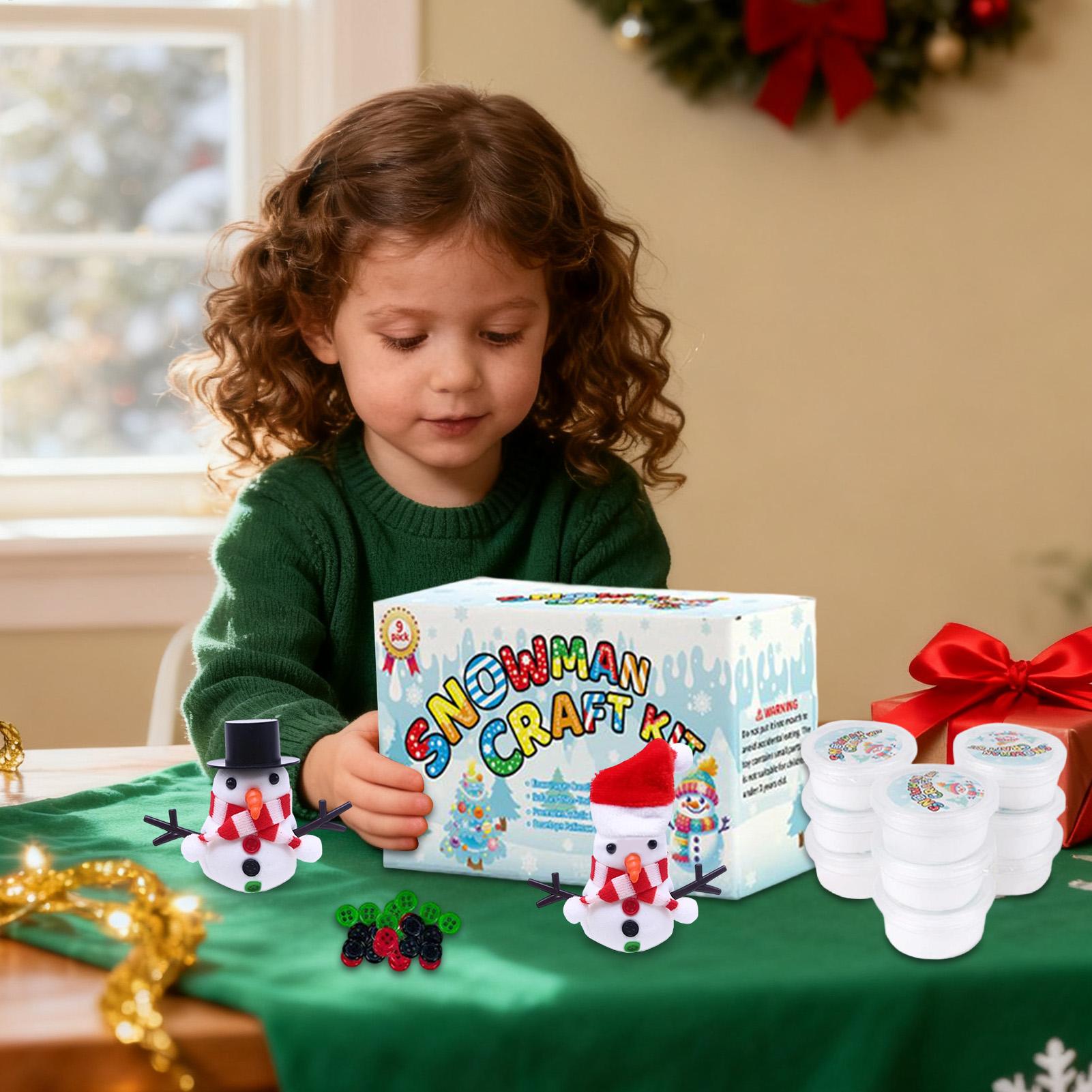 Build A Snowman Kit No Snow In - Art Craft Kindergarten recensione e prezzo