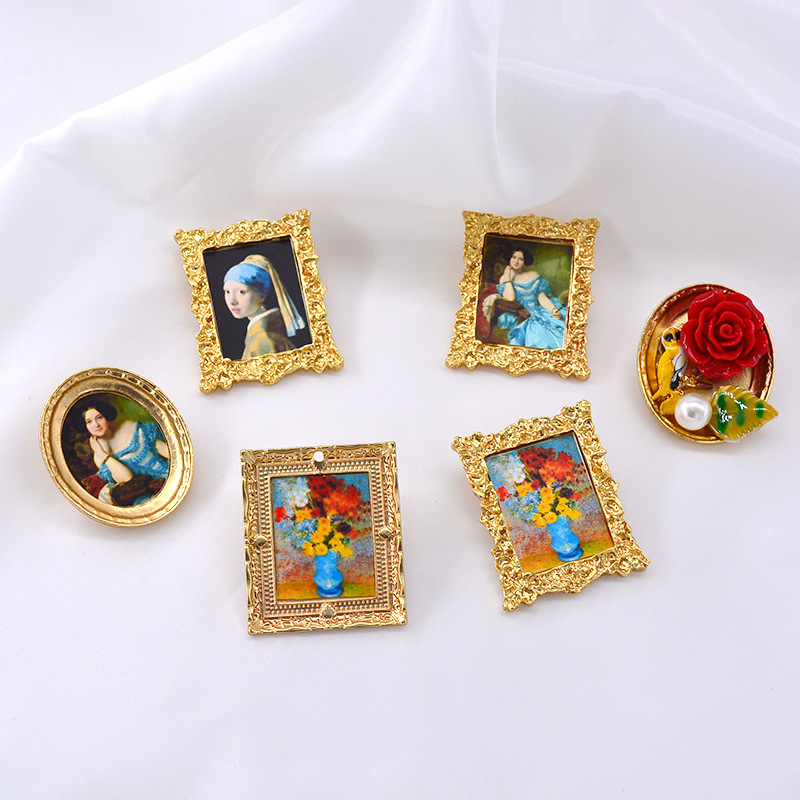 Art Oil Painting Brooches Coll - Art Portfolio Bag recensione e prezzo