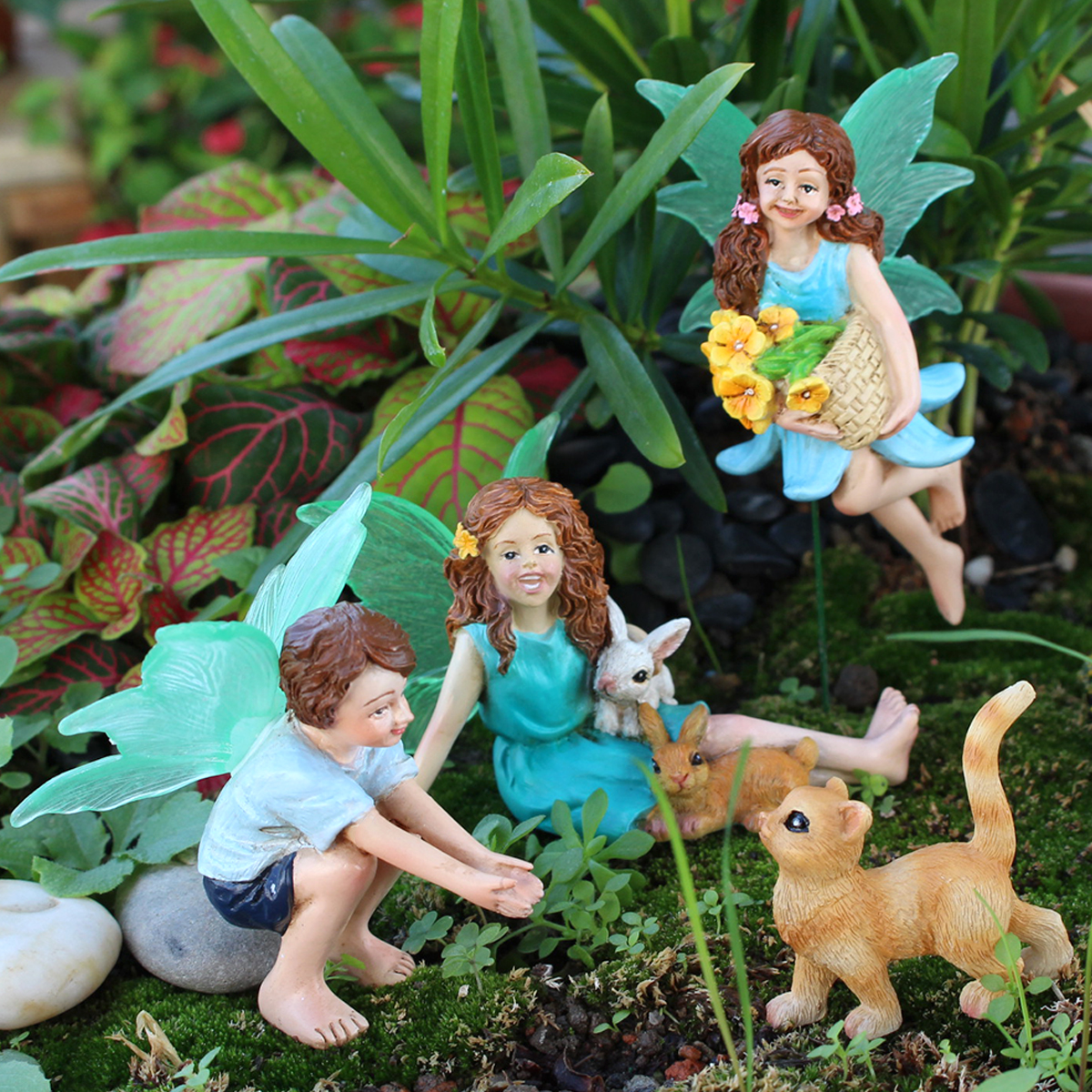 4pc Flower Fairy and Animal Pa - Art Craft Flower recensione e prezzo