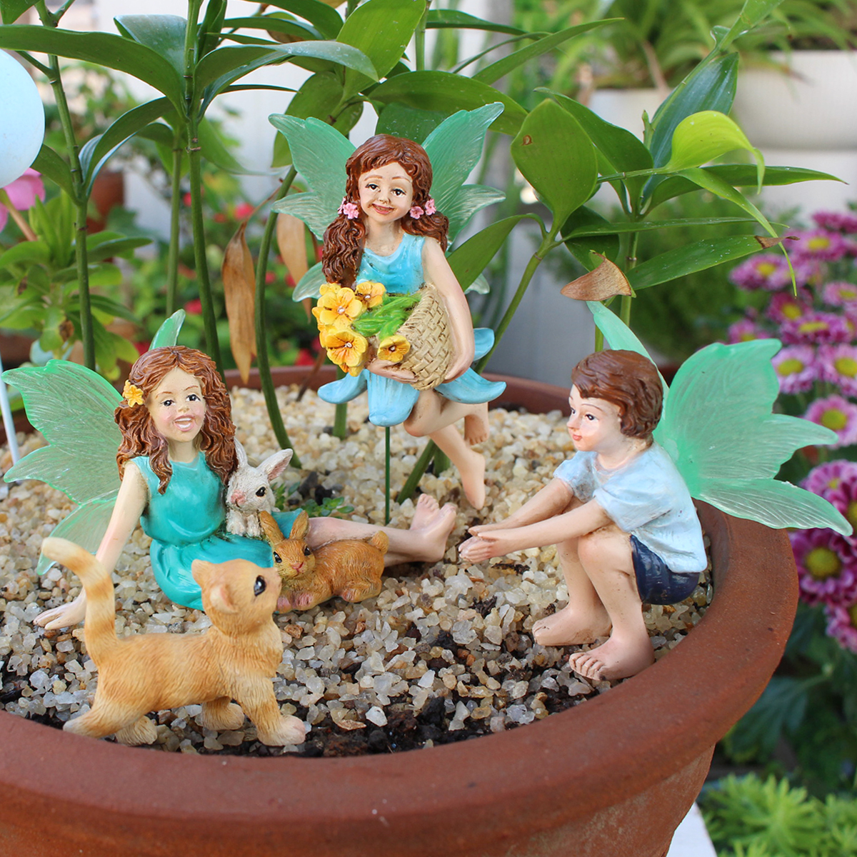 4pc Flower Fairy and Animal Pa - Art Craft Flower recensione e prezzo