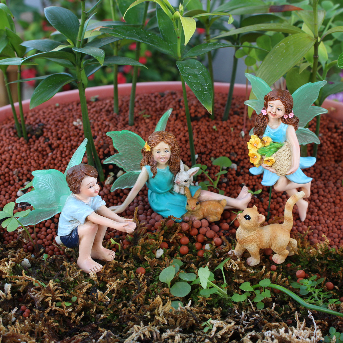 4pc Flower Fairy and Animal Pa - Art Craft Flower recensione e prezzo