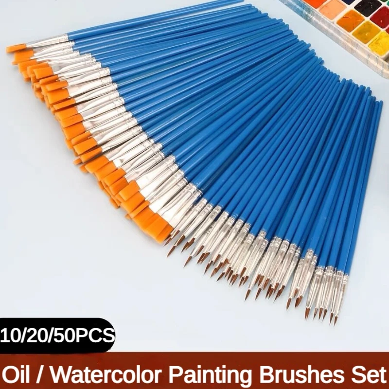 10/20/50 PCS Paint Brushes Set - Art Craft For 3 Year Old recensione e prezzo