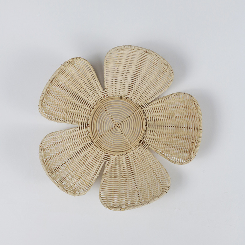 Nordic Woven Rattan Flower Wal - Art Craft Flower recensione e prezzo