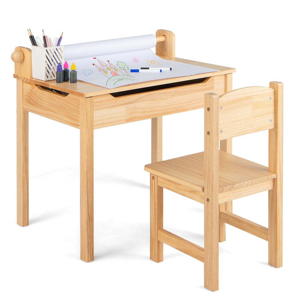 Kids Table and Chair Set, Flip - Art Craft Kindergarten recensione e prezzo