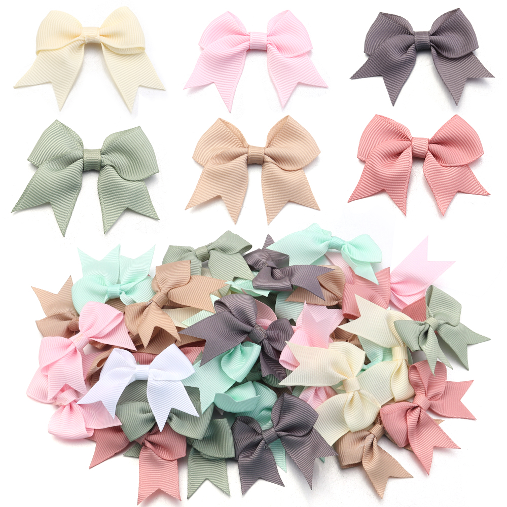 20Pcs 4x6cm Satin Ribbon Bowkn - Art Craft Flower recensione e prezzo