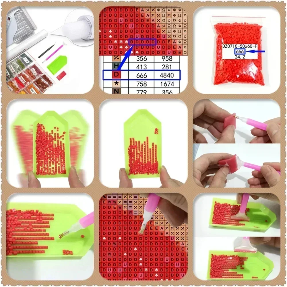 Cat Animal Diamond Painting Ki - Art Portfolio Bag recensione e prezzo