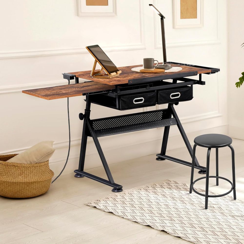 Adjustable Drafting Table with - Art & Craft Kortingscode recensione e prezzo