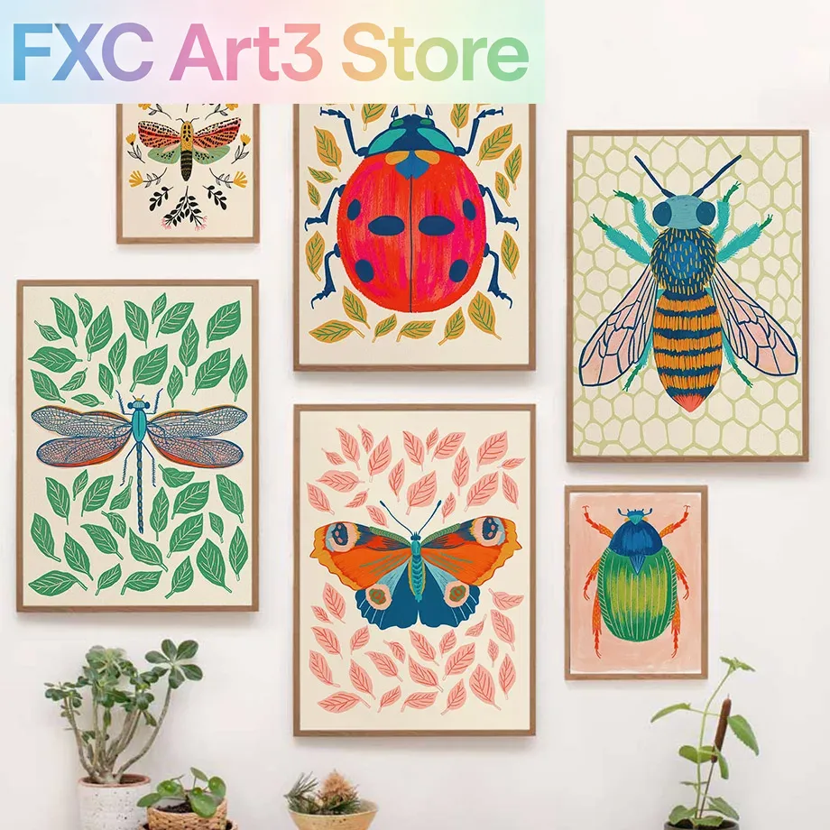 1pc frameless Colorful Insect  - Art Craft Butterfly recensione e prezzo