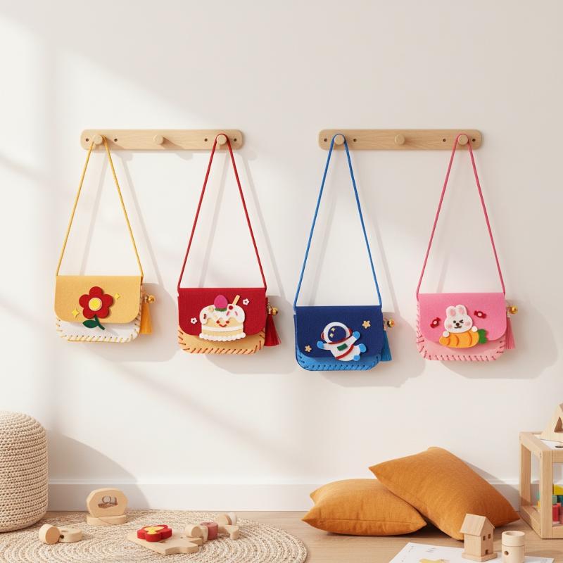 Cute Felt Felt Bag Making Kit  - Art Craft Kindergarten recensione e prezzo