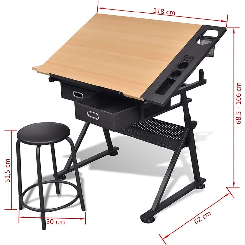 Adjustable Height Drafting Tab - Art & Craft Kortingscode recensione e prezzo