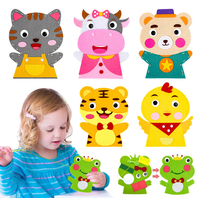 Cute Cartoon Animal Hand Puppe - Art Craft For 3 Year Old recensione e prezzo