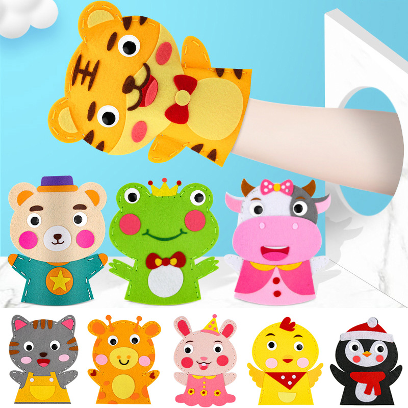 Cute Cartoon Animal Hand Puppe - Art Craft For 3 Year Old recensione e prezzo