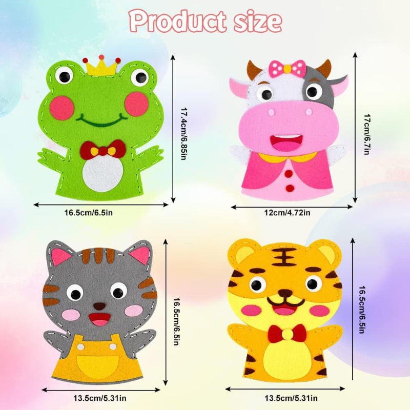 Cute Cartoon Animal Hand Puppe - Art Craft For 3 Year Old recensione e prezzo