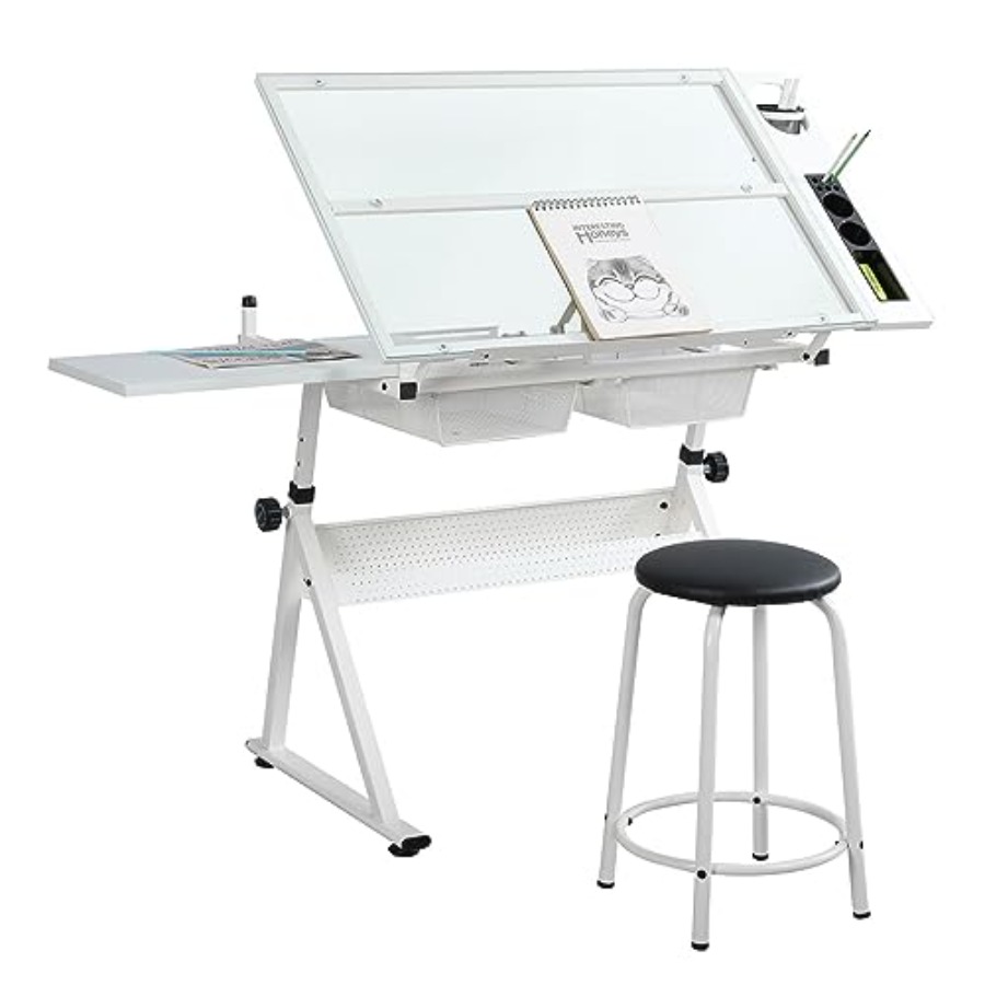 Drafting Table with Stool Mode - Art & Craft Kortingscode recensione e prezzo