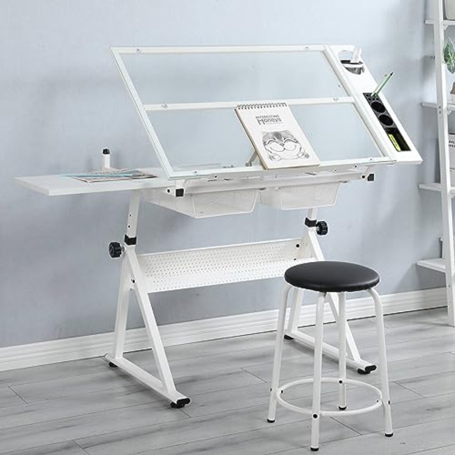 Drafting Table with Stool Mode - Art & Craft Kortingscode recensione e prezzo