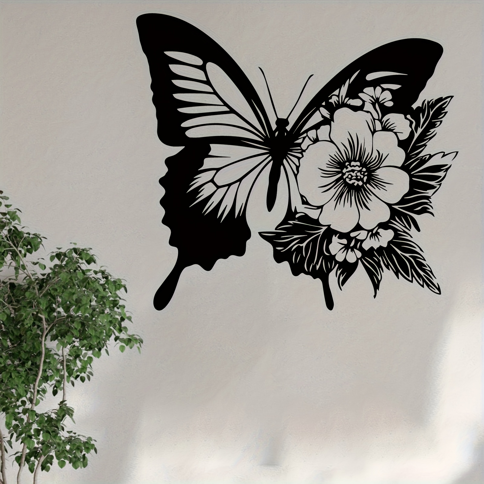 1pc Butterfly Floral Metal Wal - Art Craft Butterfly recensione e prezzo