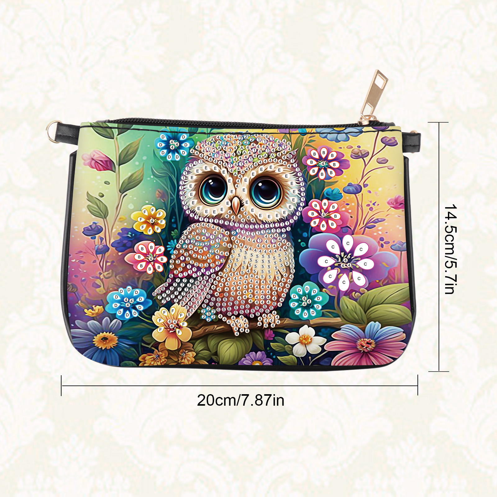 Colorful Owl Diamond Art Paint - Art Craft Kit recensione e prezzo