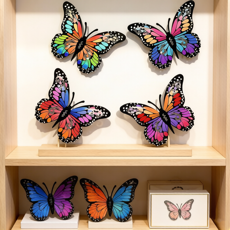 Creative Metal Butterfly Wall  - Art Craft Butterfly recensione e prezzo
