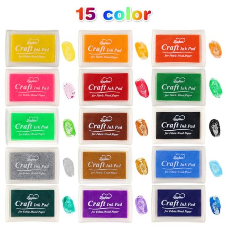 15 Colors Craft Ink Pad for St - Stamping Ink Pad recensione e prezzo