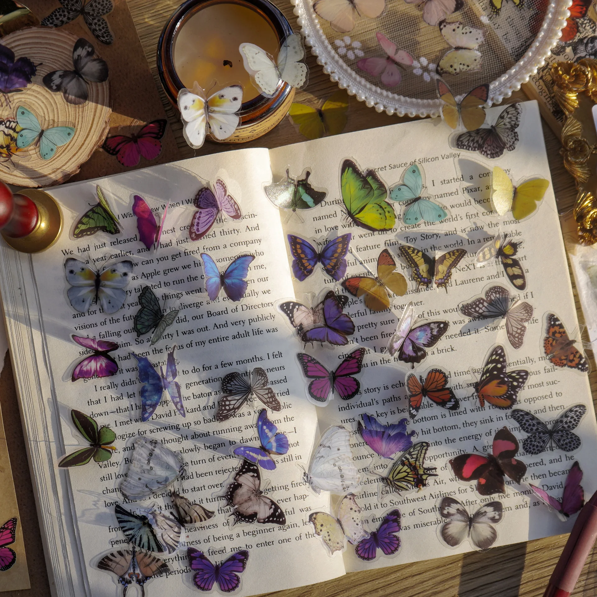 Journamm 40pcs/pack Butterfly  - Art Craft For 3 Year Old recensione e prezzo