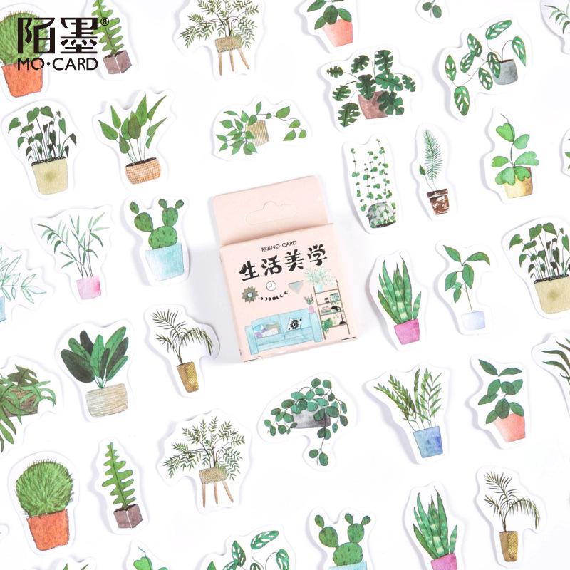 45 Pcs Fresh Flowers Sticker S - Art Craft For 3 Year Old recensione e prezzo