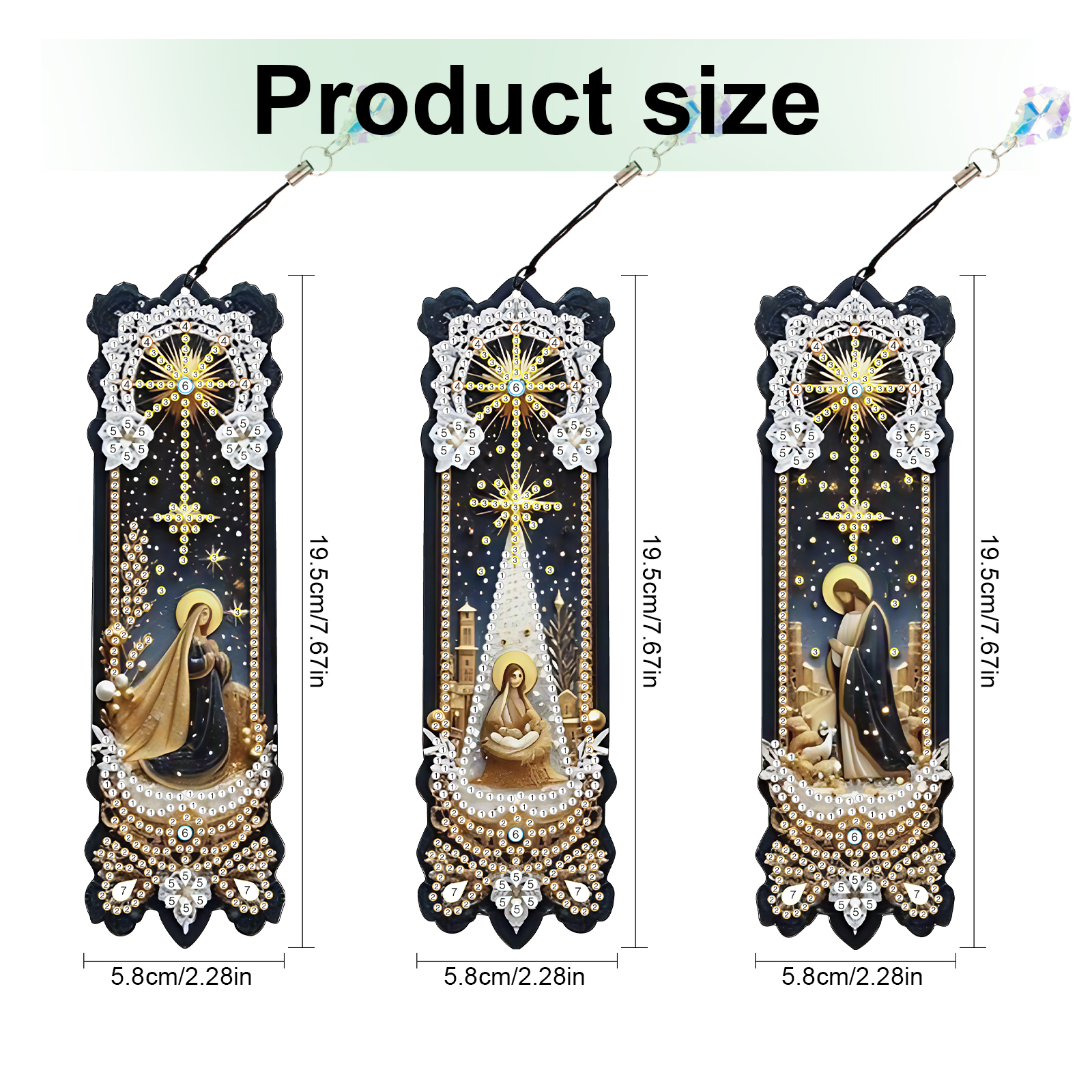 3Pcs Diamond Art Painting Book - Art Craft Flower recensione e prezzo