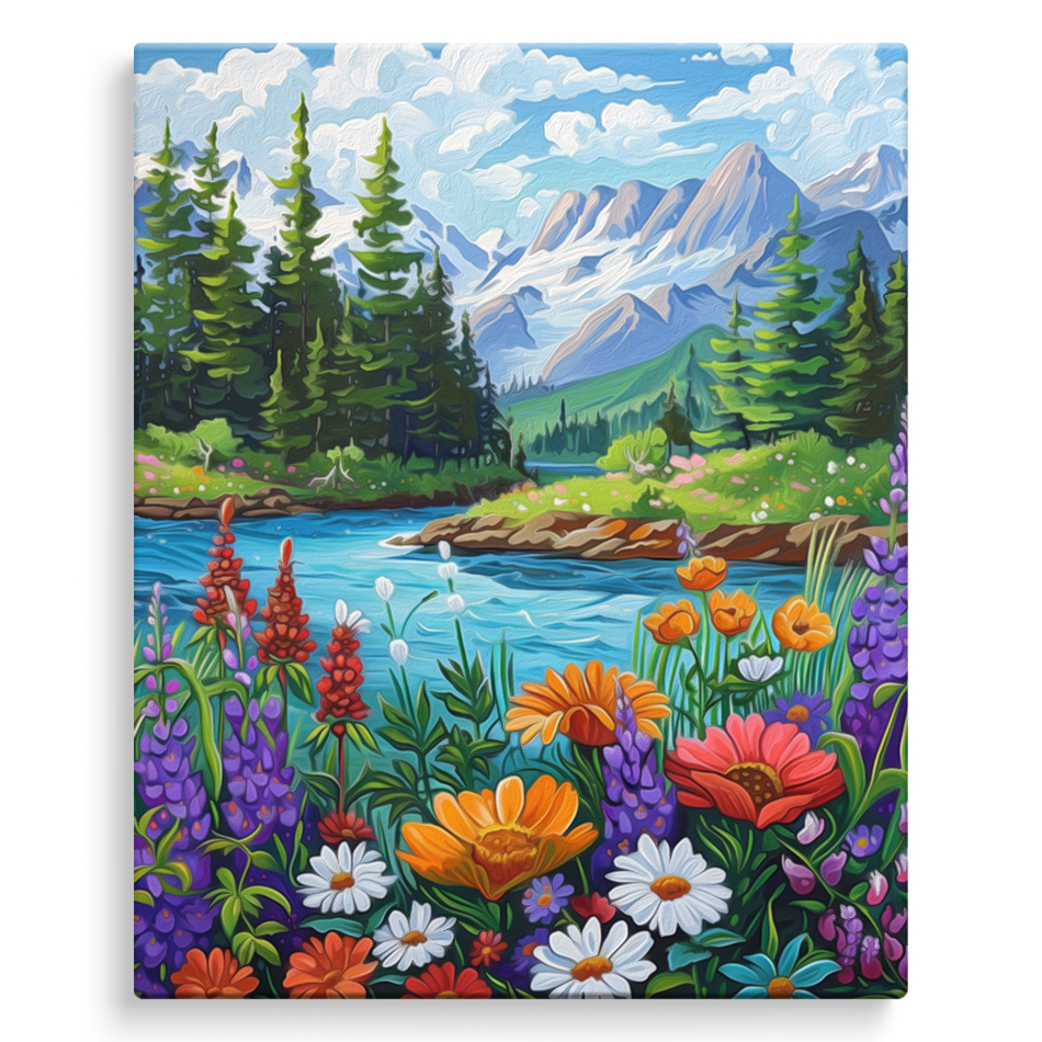 2026-Paint By Numbers,Scenic F - Art Craft Flower recensione e prezzo