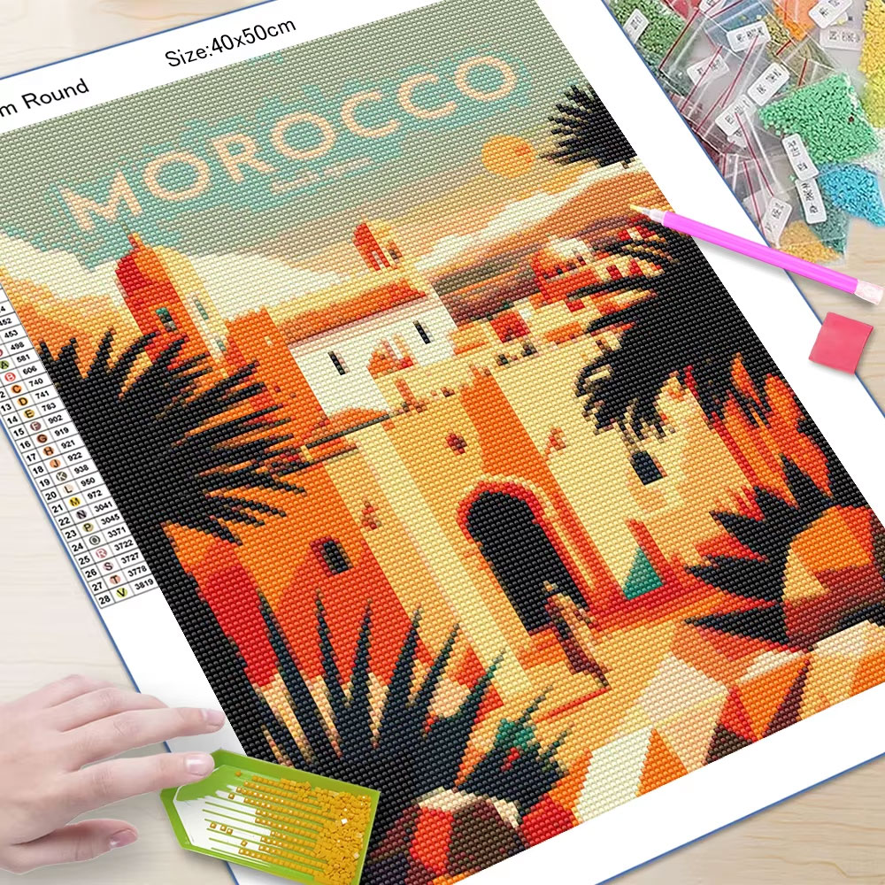 2026-Paint By Numbers,Scenic F - Art Craft Flower recensione e prezzo