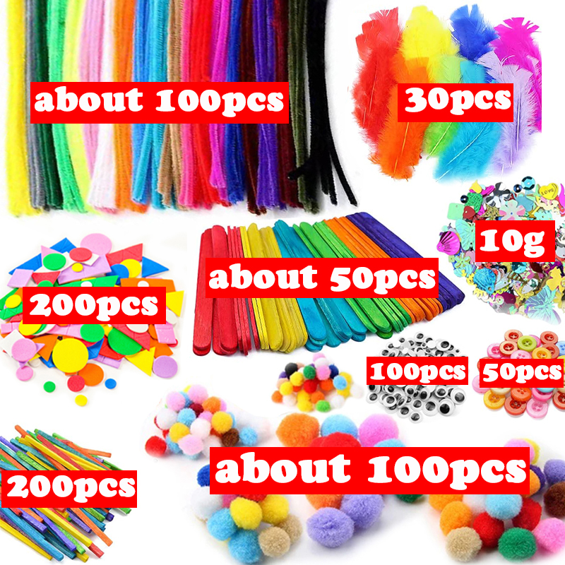 1000pcs Kids Crafts Art Suppli - Art Craft Kindergarten recensione e prezzo